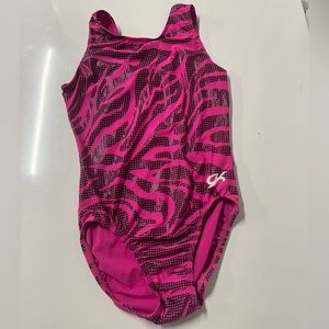 GK Gymnastics Dance practice leotard adult small pink